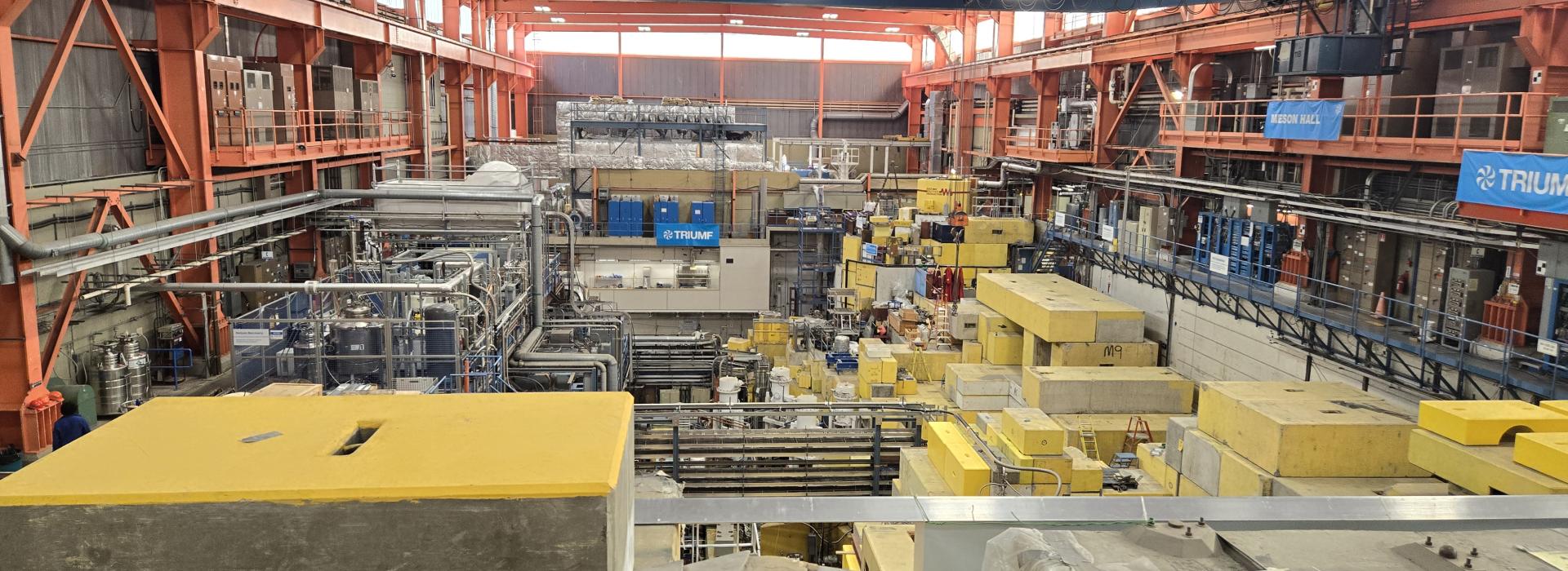 Inside the TRIUMF Facility