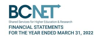 FY2122 Financial Statements Cover Image