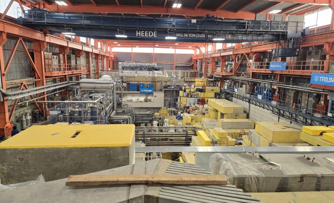 Inside the TRIUMF Facility