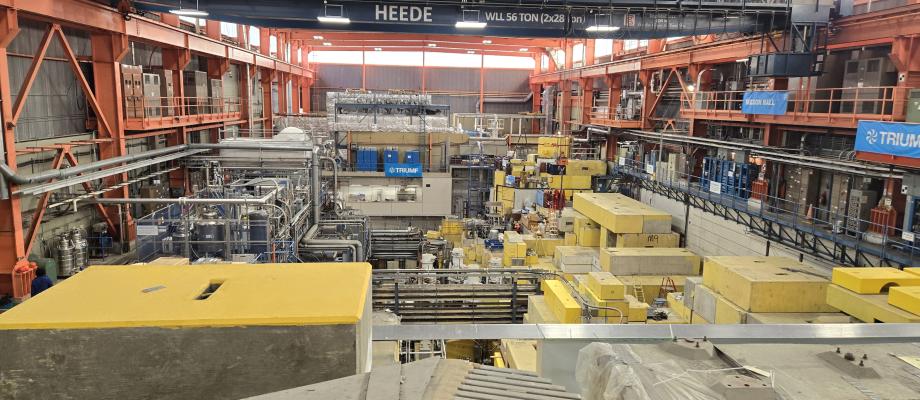 Inside the TRIUMF Facility